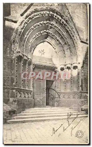 Cartes postales Tours Cathedrale Portail Sud