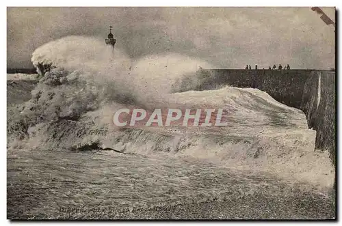 Ansichtskarte AK Dieppe Entree du Port