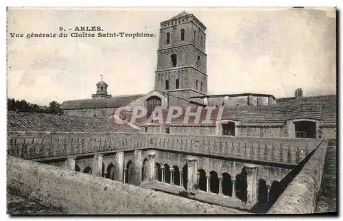 Cartes postales Arles Vue Generale du Cloitre Saint Trophime