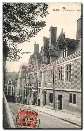 Cartes postales Blois L&#39Hotel d&#39Alluye