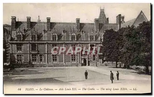 Cartes postales Blois Le Chateau Aile Louis XII