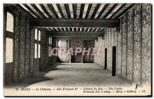 Cartes postales Blois Le Chateau Aile Francois 1er Galerie du Roi