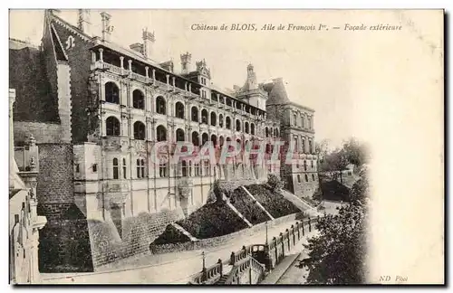 Ansichtskarte AK Chateadu De Blois Aile de Francois 1er Facade Extrieure