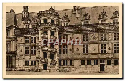 Cartes postales Chateau de Blois Escalier Francois 1er