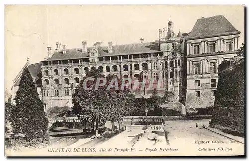 Ansichtskarte AK Loire Chateau de Blois Aile de Facade Francois 1er