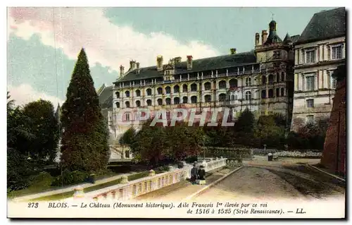 Ansichtskarte AK Loire Chateau de Blois Aile Francois 1er