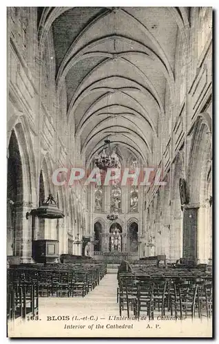 Cartes postales Blois L&#39Interieur de la Cathedrale