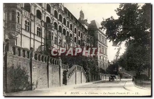 Ansichtskarte AK Blois Le Chateau La Facade Francois 1er