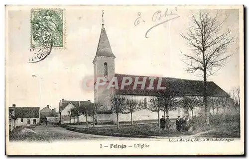 Cartes postales Feings L&#39Eglise