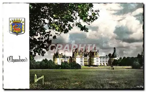 Cartes postales moderne Chambord le chateau