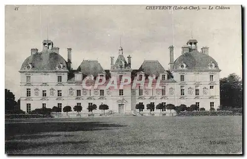 Cartes postales Cheverny Le Chateau