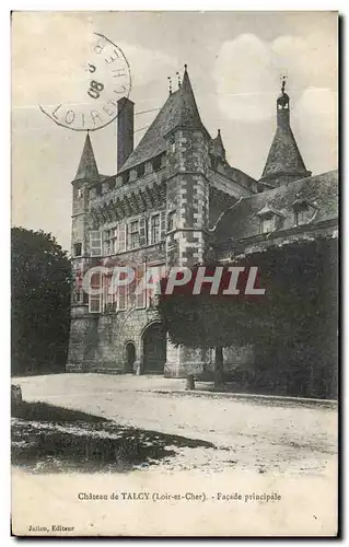 Cartes postales Chateau de Talcy Facade Principale