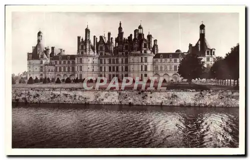 Ansichtskarte AK Chateau de Chambord Facade Nord