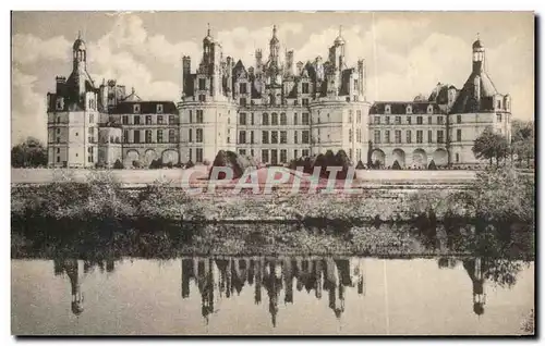 Ansichtskarte AK Chateau De Chambord Facade Nord