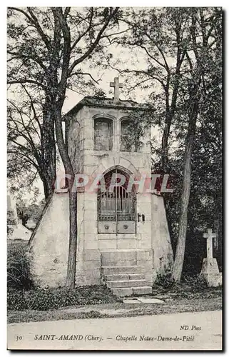 Cartes postales Saint Amand Chapelle Notre Dame De Petit