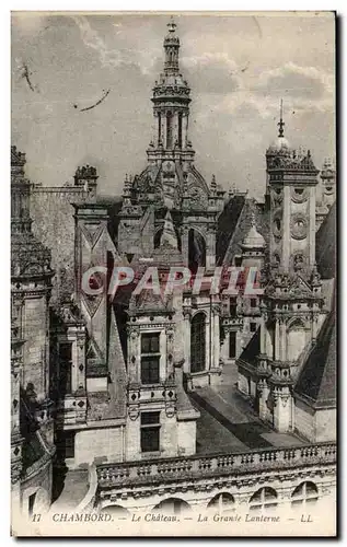 Ansichtskarte AK Chambord Le Chateau La Grande Lanterne