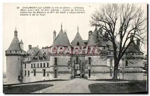 Ansichtskarte AK Chaumont Sur Loire Chateau Diane De Poiliers Catherine De Medicis