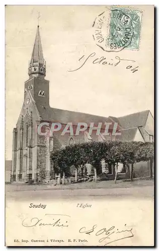 Cartes postales Souday L&#39Eglise