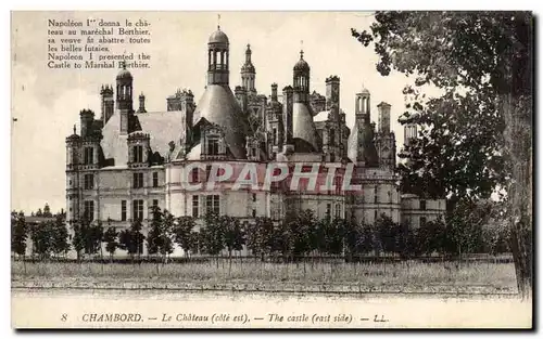 Cartes postales Chambord Le Chateau