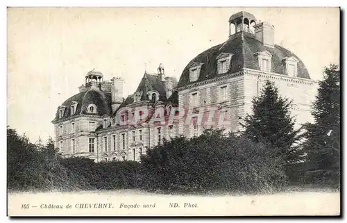 Cartes postales Chateau de Chevery Facade Nord