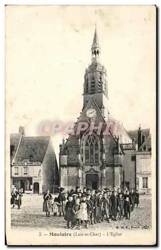 Cartes postales Montoire L&#39Eglise Enfants TOP