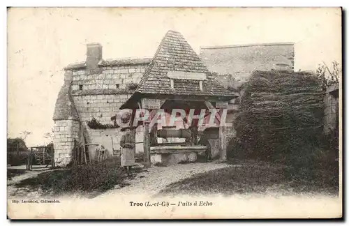 Cartes postales Troo Puits a Echo