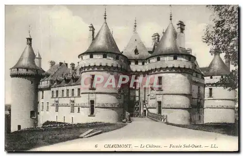 Ansichtskarte AK Chaumont Le Chateau Facade Sud Ouest