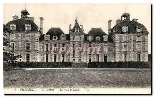 Ansichtskarte AK Cheverny Le Chateau La Facade Nord