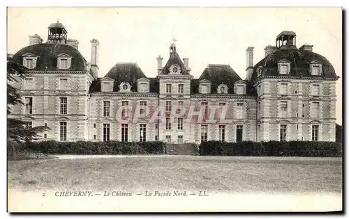 Ansichtskarte AK Cheverny Le Chateau La Facade Nord