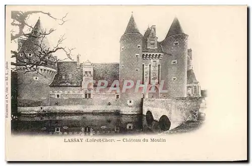 Ansichtskarte AK Lassay Chateau du Moulin