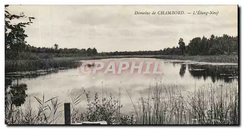 Cartes postales Domaine de Chambord l&#39Etang