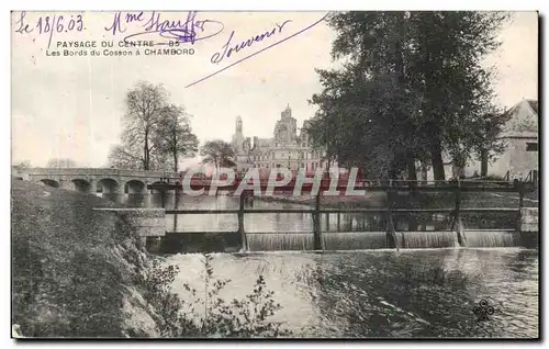 Cartes postales Paysage Du Centre Les Bords du Cosson a Chambord