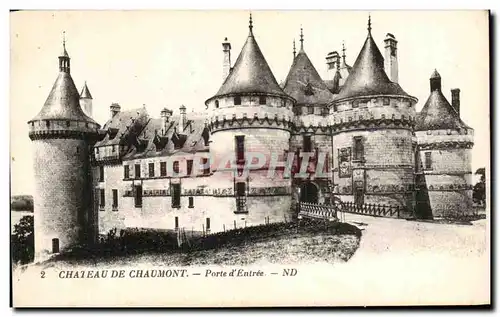 Cartes postales Chateau de Chaumont Porte d&#39Entree