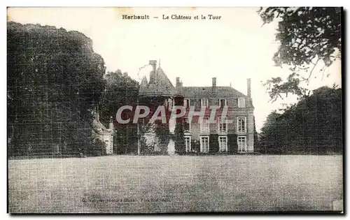 Ansichtskarte AK Herbault Le Chateau et la Tour