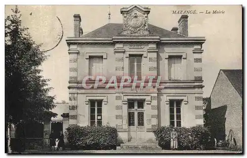 Cartes postales Mazange La Mairie