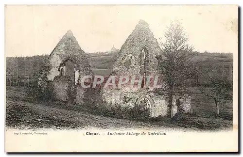 Cartes postales Choue Ancienne Abbaye de Gueriteau