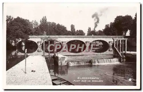 Cartes postales Romorantin Pont sur la Sauldre