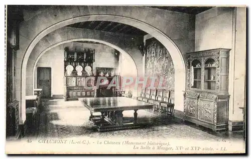 Cartes postales Chaumont Le Chateau La Salle A Manger