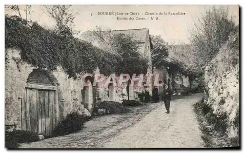 Cartes postales Bourre chemin De La Batardiere entree Des Caves