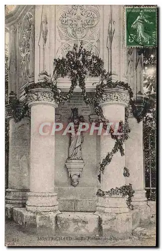 Ansichtskarte AK Montrichard La Fontaine de Nanteuil