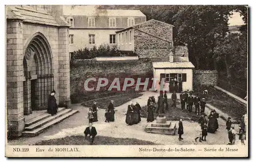 Ansichtskarte AK Environs de Morlaix Notre Dame de la Salette