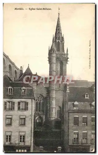 Cartes postales Morlaix Eglise Saint Melaine