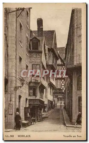 Cartes postales Morlaix Venelle au son