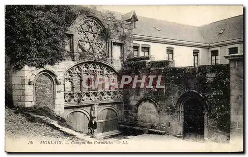 Ansichtskarte AK Morlaix Couvent des Carmelites