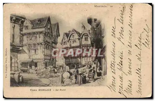 Cartes postales Vieux Morlaix Le Pave