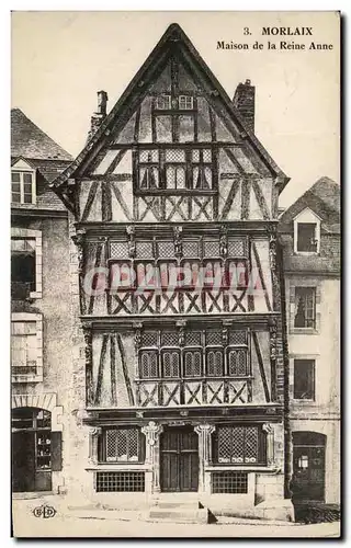 Cartes postales Morlaix Maison de la Reine Anne