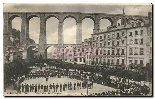 Cartes postales Viaduc de Morlaix Concours de Musique