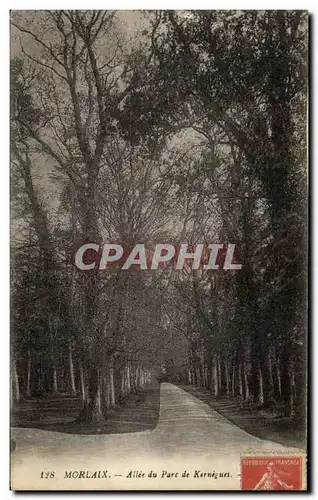 Cartes postales Morlaix Allee du Parc de Kernegues