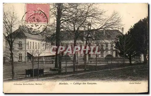 Cartes postales Morlaix College des Garcons