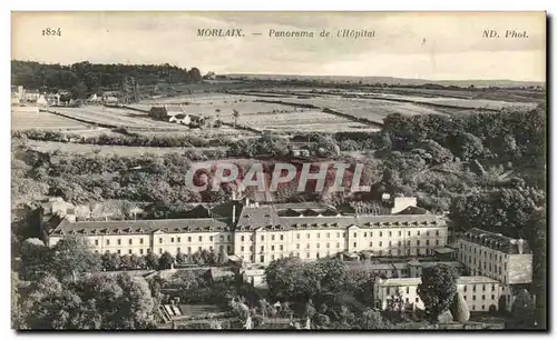 Cartes postales Morlaix Panorama De l'Hopital